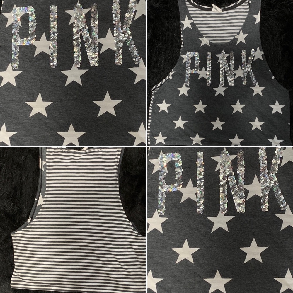 VS PINK BLING TANK TOP